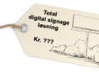 Pris på digital signage løsning
