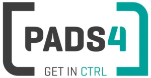 Infoskærm software logo for PADS4